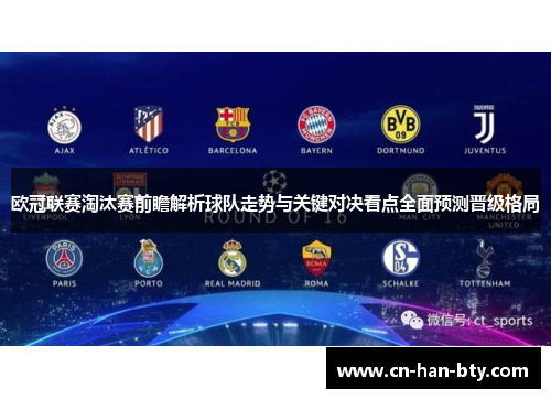 欧冠联赛淘汰赛前瞻解析球队走势与关键对决看点全面预测晋级格局